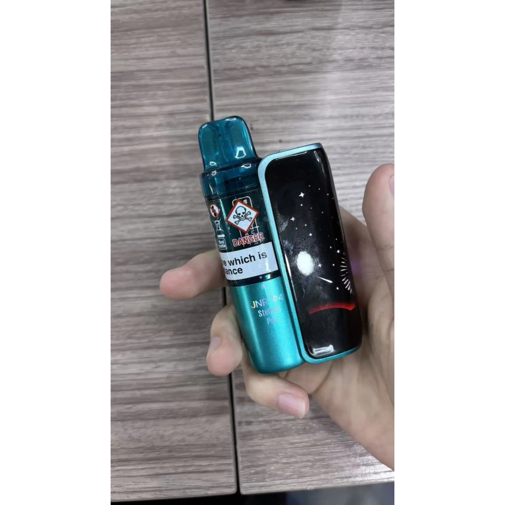 Strawberry Kiwi+Peach Berry | JNR Vape P4 Stellarc 100K Puffs Kit - Refillable & Replaceable Pod Vape